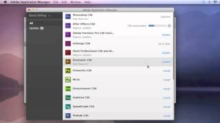 How to Update InDesign CS6 with Adobe Application Manager [upl. by Jeannette]