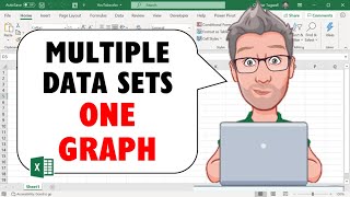 How to Add MULTIPLE Sets of Data to ONE GRAPH in Excel [upl. by Yeldah]