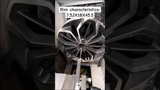 Rim characteristics 75JX18X455 automobile [upl. by Edijabab902]