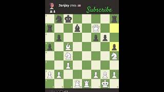 Scandinavian Defense Janjay 700 Bot using chesscom chess chessstrategy [upl. by Sokem]