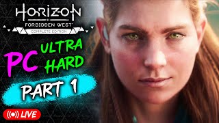 🏹 Horizon Forbidden West PC Ultra Hard Playthrough  Part 1 [upl. by Gallenz]