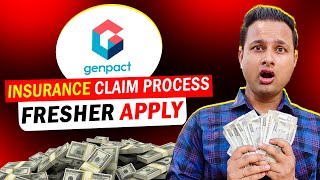 Genpact Hiring Insurance Claim Process  Graduate Fresher Can Apply  Pan India Hiring  Jobs [upl. by Britta]