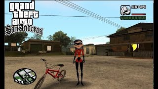 GTA SAN ANDREAS Volet Parr Виолета Парр время супергероев прохождениестрим [upl. by Nil]