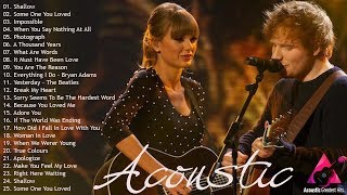 Acoustic 2022  The Best Acoustic Covers of Popular Songs 2022 [upl. by Llarret]