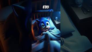 Sonic tiene miedo de dormir solo sonic humor memes shinsonic [upl. by Adnalay]