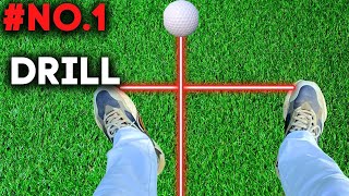 The No 1 drill to STOP TOPPING THE GOLF BALL [upl. by Beard701]