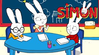 Simon Simon is Having Fun at School 100min COMPILATION Season 3 Full episodes Cartoons for Kids [upl. by Lowery]