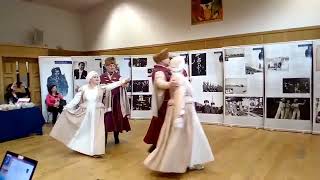 Polonez Dance Group 3 choreografia Polish Heritage Day in Paisley [upl. by Atteloiv579]