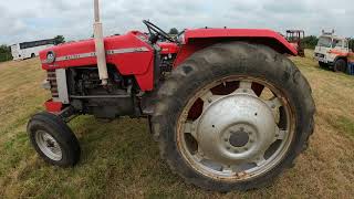 1969 Massey Ferguson 165 MultiPower 35 Litre 4Cyl Diesel Tractor 58 HP Dauntsey [upl. by Tova]