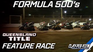 Formula 500s  Queensland Title  Maryborough  14th Sept 2024  ClayPerView [upl. by Fridlund221]