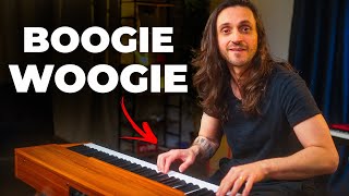 How to play Boogie Woogie on Piano Tutorial for Beginners [upl. by Kattie]