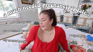 THE TRUTH ABOUT PREGNANCY gender reveal pre eclampsia concerns mental health amp more [upl. by Devonne850]