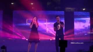 HD Live Rui En performing Skys The Limit with Taufik Batisah  Boon Lay Countdown 2014 [upl. by Enicnarf234]