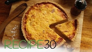 The best authentic quiche recipe QUICHE LORRAINE [upl. by Donal]