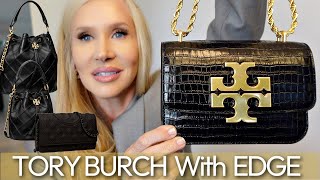 NEW 2023 EDGY Tory Burch Handbag Collection  Look For Less [upl. by Aracal17]