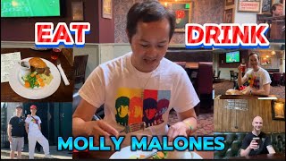 Eating amp Drinking Molly Malones aberdeen scotland travelblogger eating [upl. by Niveek999]