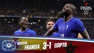 Highlights amp Goles Francia vs Egipto 31  Semifinal  Juegos Olímpicos París 2024 [upl. by Ynaitirb757]