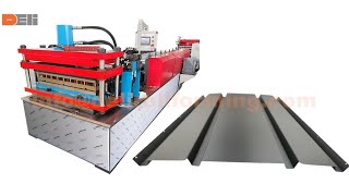 Metal Planter Box Corrugated Panel Liner Plate Roll Forming Machine Production Line planterbox [upl. by Whittaker212]