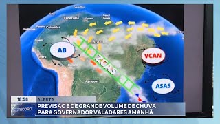 Alerta Previsão é de Grande Volume de Chuva para Governador Valadares [upl. by Aisenet83]