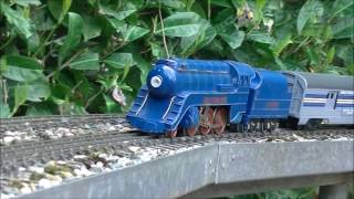 Sakai Standade Model steamliner running in the garden [upl. by Dickerson]