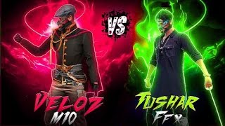 TUSHAR FFX 🥶 VS VELOZ M10 🥵 INTENSE MATCH ON LIVE HE DEFEAT ME 7×0  OR WAT  NonstopGaming [upl. by Ronnholm567]