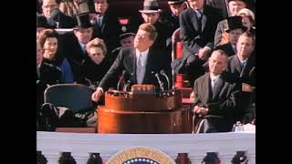 John F Kennedy Inaugural Address excerpt USG 17 MI [upl. by Riti]