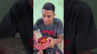 e agora Giovanni Giovanni faz salada de frutas do mato😯 [upl. by Htez158]