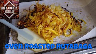 How to Make Oven Roasted Rutabaga  Spiralized Rutabaga  Rutabaga Recipe [upl. by Laband]