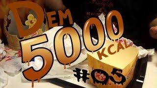 Dzień 5  Żarcie Żarcia  Dem5000kcal [upl. by Arakihc]