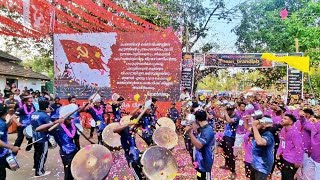 GSK Thambolam at Velayattu Narasimha Moorthi Temple Pooram 2024  Team Palliyangadi  Pallikkara [upl. by Asinla]