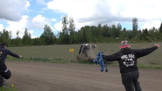 Finnish Rally Crashes amp Action 2023 [upl. by Yendis]