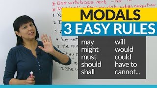 No more mistakes with MODALS 3 Easy Rules [upl. by Thema]