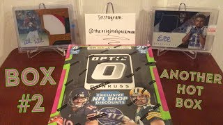 2017 Panini Donruss Optic Football Hobby Box Break 2  Another “Hot” Box [upl. by Grearson]