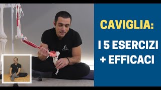 PROBLEMI alla CAVIGLIA i 5 ESERCIZI più EFFICACI [upl. by Pauletta]