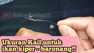 Rangkaian pancing ikan kiperbaronang [upl. by Llennod]