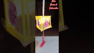 DIY mini lantern ideastapeart craft shortvideo shorts [upl. by Maddox]