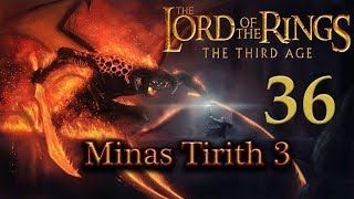 Minas Tirith 3  Lord of The Rings The Third Age PS2 Walkthrough  Part 36 [upl. by Ynolem131]