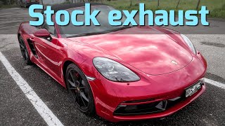 Porsche 718 GTS Sound [upl. by Basham790]