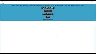 Presenting TQ Transcriber AudioVideo to Text App for Windows [upl. by Eibo]