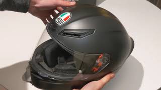 AGV K1 MATT BLACK 2022  UNBOXING PART 2 [upl. by Nnalyrehs951]