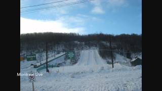 Mont Avila  Glissades sur tube  MSSI  Tube Slides  Piedmont  Autoroute 15 Highway [upl. by Nosreme173]