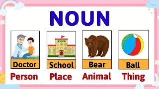 Noun for class 1  Noun for kids  Noun definition  Noun in English grammar  Noun parts of speech [upl. by Cotter]