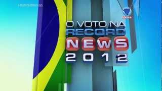 HD  Vinheta  O Voto na Record News 2012 [upl. by Maggie]