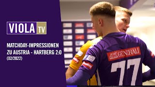 MatchdayImpressionen Austria Wien  TSV Hartberg 20 [upl. by Hakkeber]