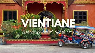 Explore Vientiane in Laos [upl. by Oznole]