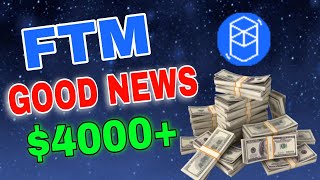 FTM Coin News Today Fantom FTM Price Prediction FTM Crypto [upl. by Wolsky]