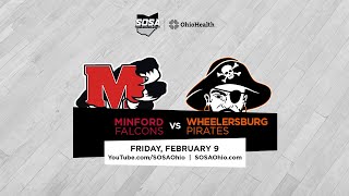 LIVE BOYS BASKETBALL  Minford Falcons vs Wheelersburg Pirates [upl. by Yerffeg]