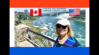 Visita alle Cascate del Niagara Canada  Niagara Falls  140824 [upl. by Enirahtac559]