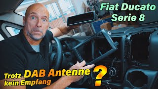 Ducato 8  DAB Antenne  Autoradio  Rückfahrkamera  ARS24 [upl. by Nerret]