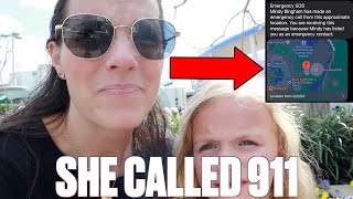 DAY AT WALT DISNEY WORLD DOES NOT GO AS PLANNED  MOM CALLS 911 [upl. by Eelydnarb]